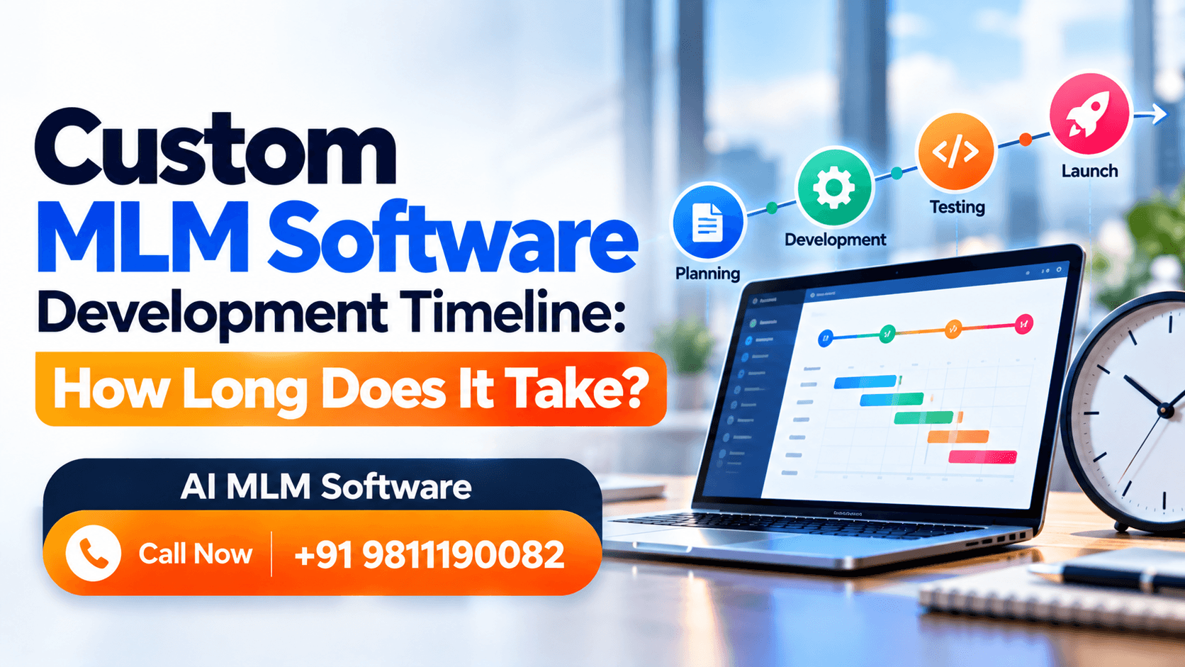Custom MLM Software Development Timeline: How Long Does It Take?