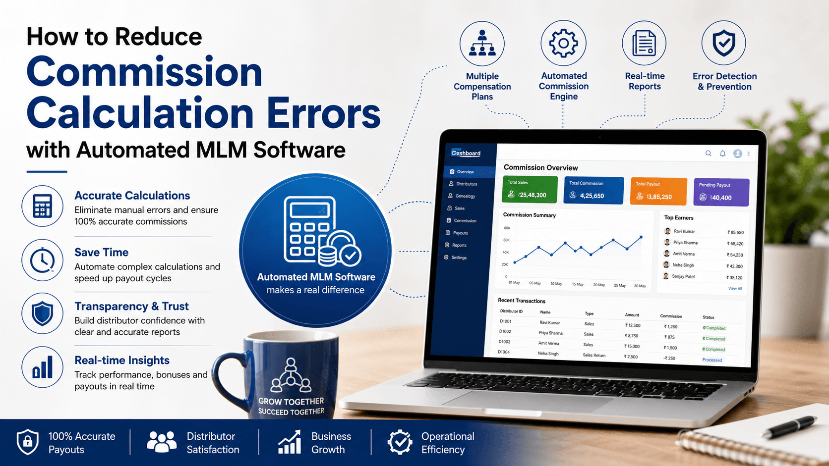 Automated MLM Software: How to Reduce Commission Calculation Errors — AI MLM Software insights on network marketing