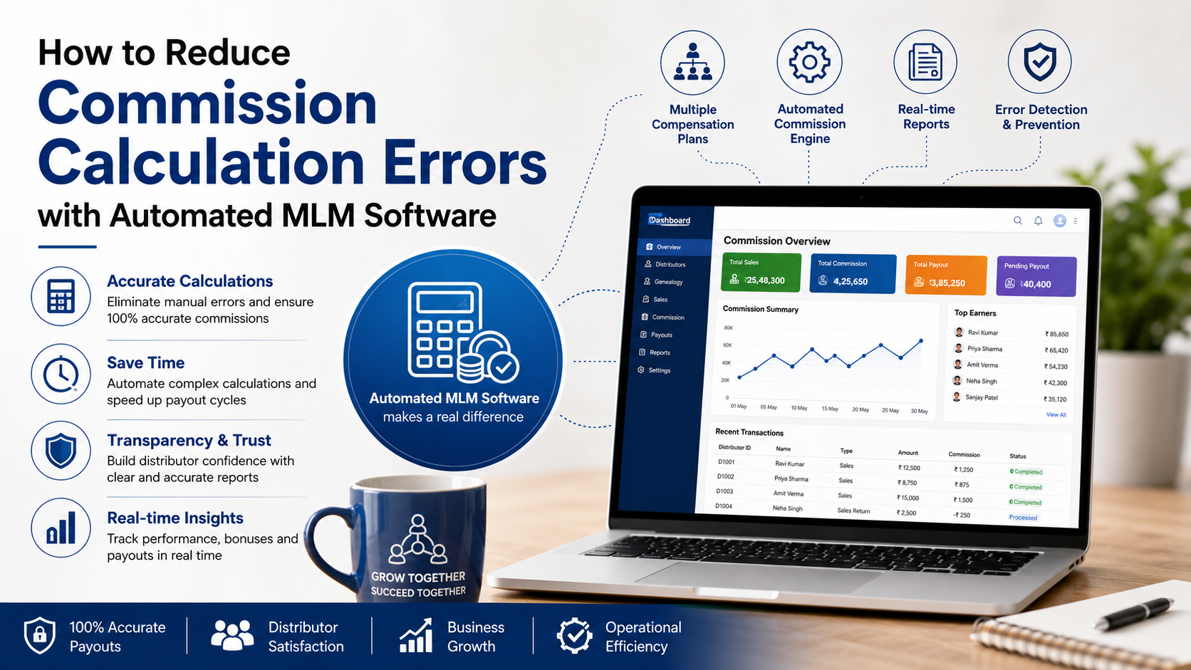 Automated MLM Software: How to Reduce Commission Calculation Errors — AI MLM Software insights on network marketing