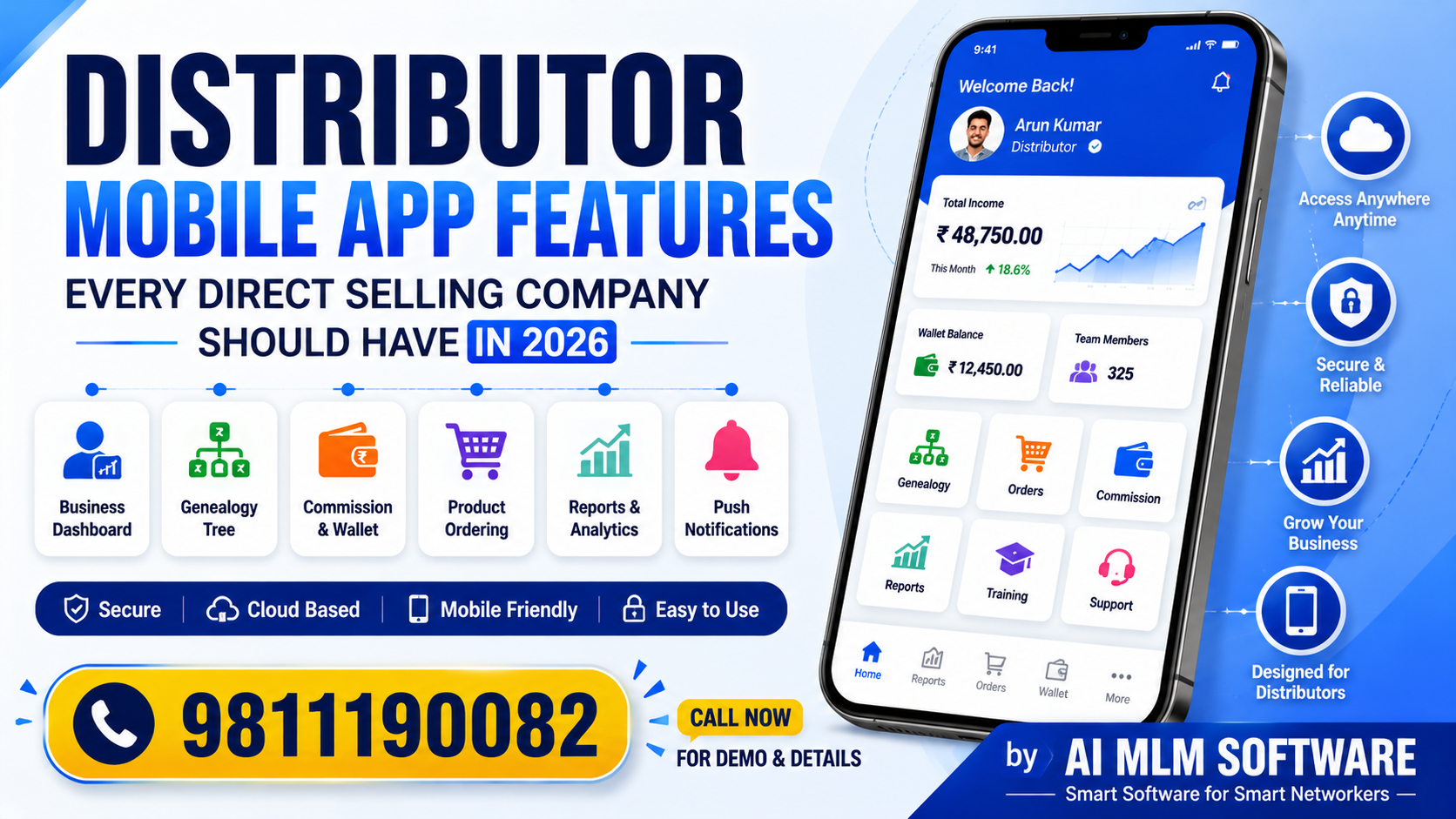 Distributor Mobile App Features Every Direct Selling Company Should Have — AI MLM Software insights on network marketing